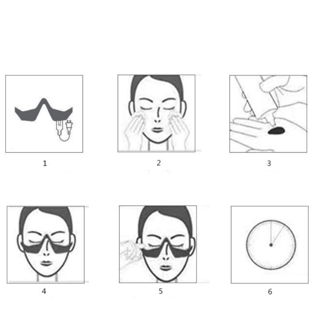 Multi-functional Red Light Eye Massage Device, Essence Introduction Red Light LED Eye Care Device, An Eye Care Device for Eye Bags and Wrinkles
