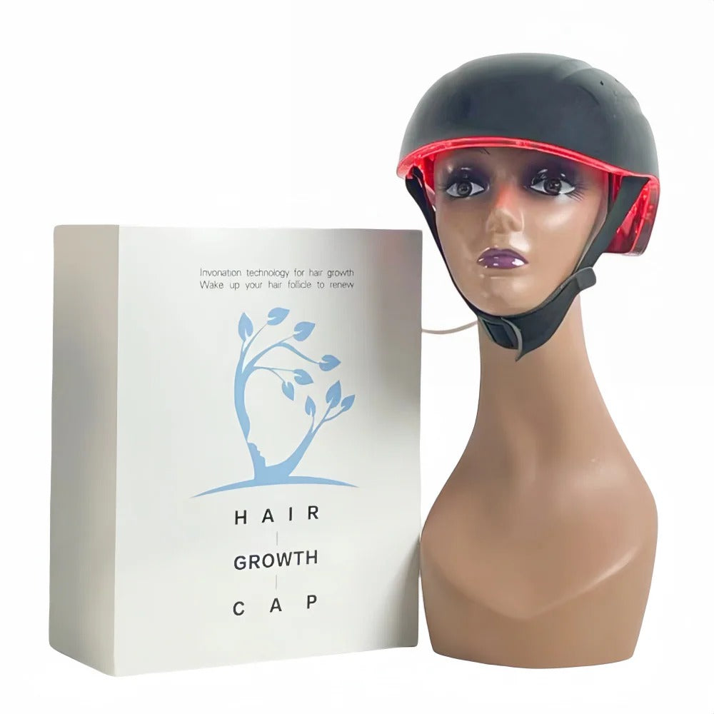 Red Light Therapy Hair Growth Helmet - Daily Use for Thicker Hair, Renew Follicles with Innovation Tech
