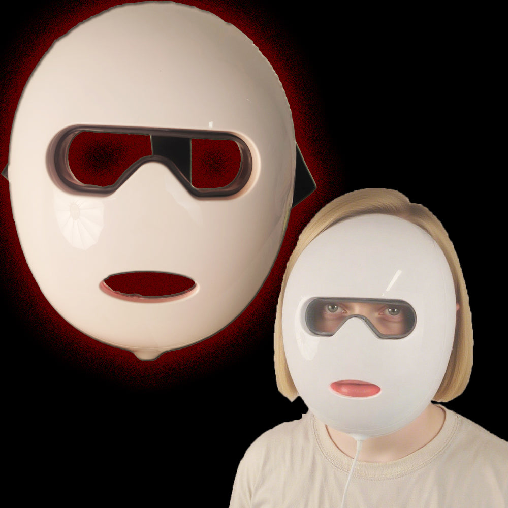 Photon Red Light Therapy Mask for Face - Skin Whitening & Rejuvenation, Suitable for All Ages & Face Shapes