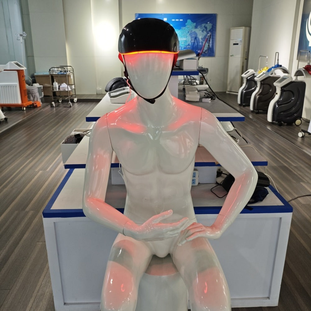 Red Light Therapy Hair Growth Helmet - Daily Use for Thicker Hair, Renew Follicles with Innovation Tech
