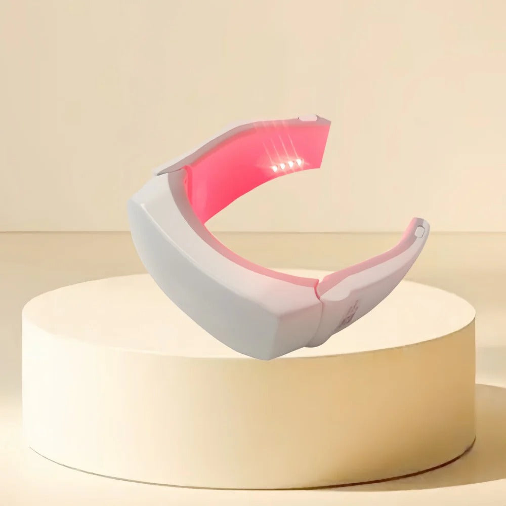 Red Light Neck Therapy Device - Portable LED Pain Relief & Muscle Relaxer