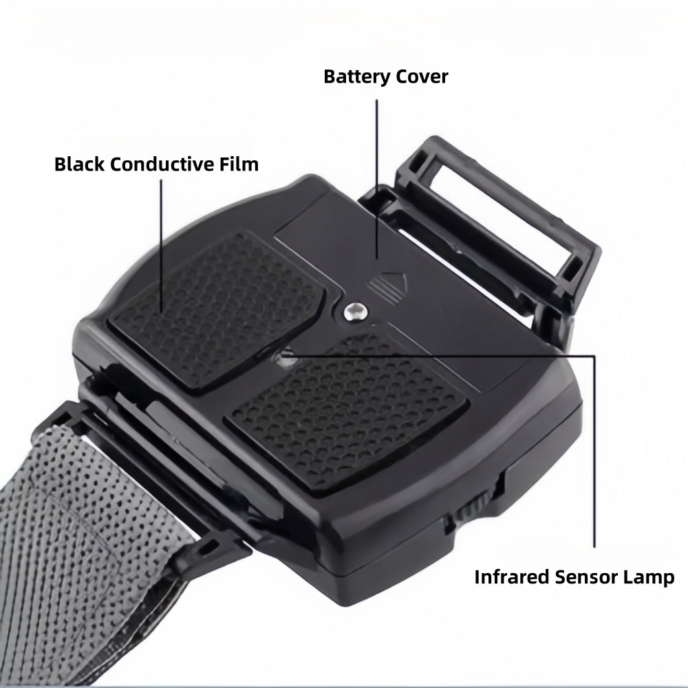 Portable Wrist Snore Stopper,Infrared Electronic Pulse Anti-snoring Device, A Great Sleep Helper for Couples with Multiple Adjustable Settings