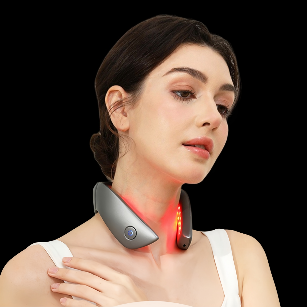 Semiconductor Laser Cervical Spine Instrument, 650nm Semiconductor Nano-laser Physiotherapy Instrument, An Advanced Gift for Soothing The Skin and Relieving Fatigue.