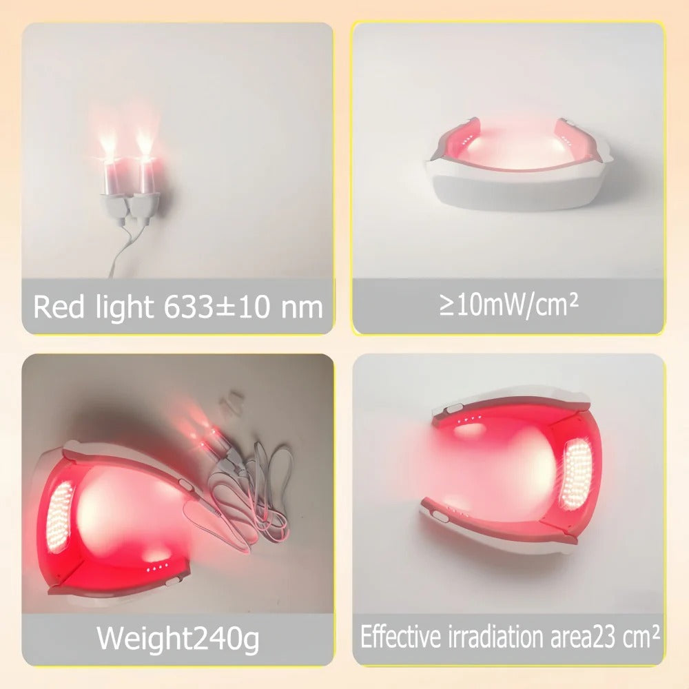Red Light Neck Therapy Device - Portable LED Pain Relief & Muscle Relaxer